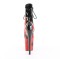 Flamingo-1020FLM - Black Pat Red Metallic Pu