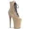 Flamingo-1020FS - Beige Faux Suede  