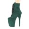 Flamingo-1020FS - Emerald Green Suede