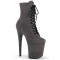 Flamingo-1020FS - Gray Faux Suede  