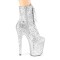 Flamingo-1020GWR - Silver Glitter  