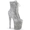 Flamingo-1020GWR - Silver Glitter  