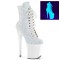 Flamingo-1020LP - Neon White Multi Glitter