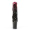Flamingo-1020OMB - Pink Burgundy Glittered Pat Black  