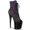 Flamingo-1021OMBG - Purple Multi Glitter Black  
