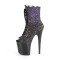 Flamingo-1021OMBG - Purple Multi Glitter Black  