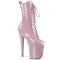 Flamingo-1040GP - Blush Pink Glitter Patent