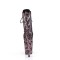 Flamingo-1040SPF - Pink Metallic Hologram Snake Print Fabric