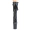 Flamingo-1050WR - Black Faux Leather  