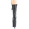 Flamingo-1050WR - Black Faux Leather  