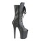 Flamingo-1051WR - Black Faux Leather  