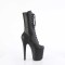 Flamingo-1054 - Black Faux Leather Matte