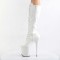 Flamingo-2023 - White Stretch Pu  