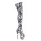 Flamingo-3000DP - White Black Str Fabric  