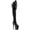 Flamingo-3014 - Black Stretch Patent