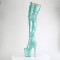 Flamingo-3020GP - Blue Glitter Patent