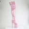Flamingo-3020GP - Pink Glitter Patent