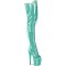Flamingo-3021GP - Blue Glitter Patent