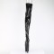 Flamingo-3021GP - Black Glitter Pat M