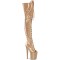 Flamingo-3021GP - Gold Glitter Patent