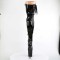 Flamingo-3050 - Black Stretch Pat  