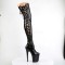 Flamingo-3050 - Black Stretch Pat  