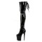 Flamingo-3063 - Black Stretch Pat  