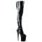 Flamingo-3063 - Black Stretch Pat  