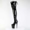 Flamingo-3850 - Black Stretch Patent