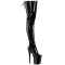 Flamingo-3850 - Black Stretch Patent