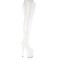 Flamingo-3850 - White Stretch Patent