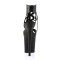 FLAMINGO-800-14 - Black Faux Leather Black Matte