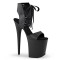 FLAMINGO-800-14 - Black Faux Leather Black Matte