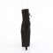 Flamingo-800-22 - Black Faux Suede
