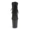 Flamingo-800TL-02 - Black Nubuck Faux Leather Matte  