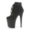 Flamingo-800TL-02 - Black Nubuck Faux Leather Matte  
