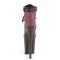 Flamingo-800TL-02 - Burgundy Nubuck Faux Leather Dark Brown Ma  