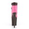 Flamingo-800TL-02 - Pink Nubuck Faux Leather Dark Brown Mat  