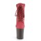 Flamingo-800TL-02 - Wine Nubuck Faux Leather Dark Brown Matte  