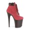 Flamingo-800TL-02 - Wine Nubuck Faux Leather Dark Brown Matte  