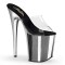 FLAMINGO-801 - Clear Silver Chrome