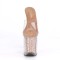 Flamingo-801G - Clear Rose Gold Glitter  