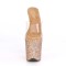 Flamingo-801LG - Clear Rose Gold Multi Glitter  
