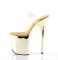 Flamingo-808 - Clear Gold Chrome  