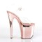 Flamingo-808 - Clear Rose Gold Chrome