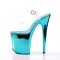 FLAMINGO-808 - Clear Turquoise Chrome