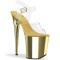 Flamingo-808 - Clear Gold Chrome  
