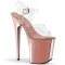 Flamingo-808 - Clear Rose Gold Chrome