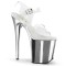 FLAMINGO-808 - Clear Silver Chrome