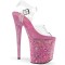 Flamingo-808CF - Clear Pink Confetti  